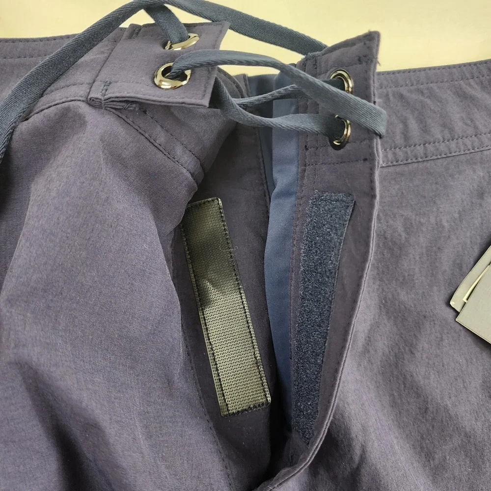 Vineyard Vines Performance VV98 swim trunks shorts W 32 navy pocket zip $98 mens